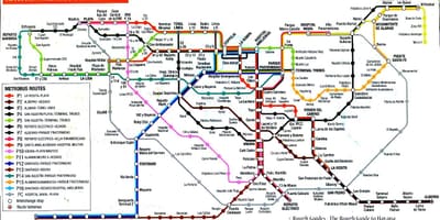 Карте аутобуске Хавана 